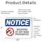 Signmission Weapons Of Any Kind Prohibited OSHA Notice Sign, Vinyl Decal, 10in W x 7in L, 2PK OS-2PACK-NS-D-710-L-16896 - alternate 6